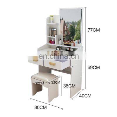Modern Room Furniture Vanity Dressers With Light Touch Screen Mirror photo-3