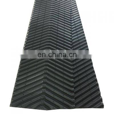 Counter flow oblique wave PP PVC cooling tower fill/ oblique cooling tower fill