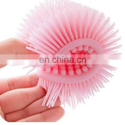 New Silicone Bath Massage Brush, Silicone Shower & Bath Brush Gentle Scrub Skin Exfoliation photo-5