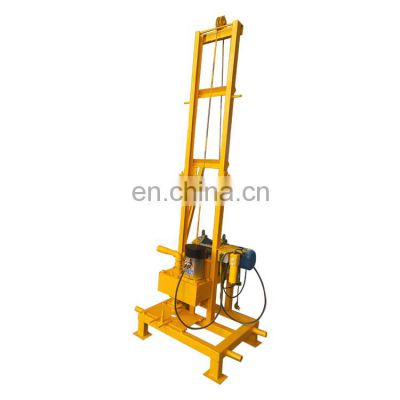 Professional portable drilling rig for water well tractor type electric water well drilling machine