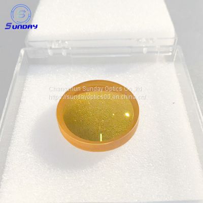 ZnSe  Infrared Aspheric Lens  Dia.25.4mm  Coating 2-14um  CNC polish 1/4λ