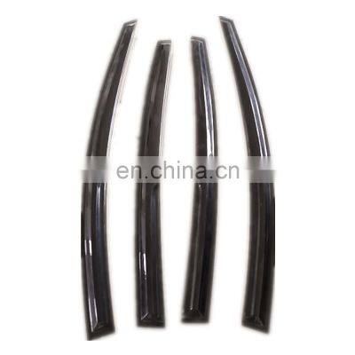 Acrylic Wind Deflectors Black Door Window Vent Visor For MG 6