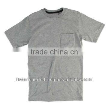 Pocket T-shirt Heather Grey