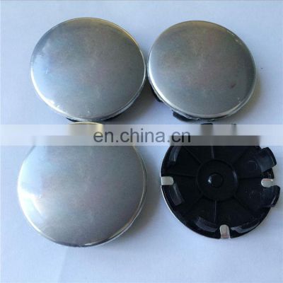 Customized Gray Chrome ABS 63mm Body Decoration Car Wheel Center Caps