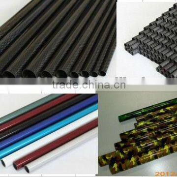 carbon fiber and fiberglass tube poles products