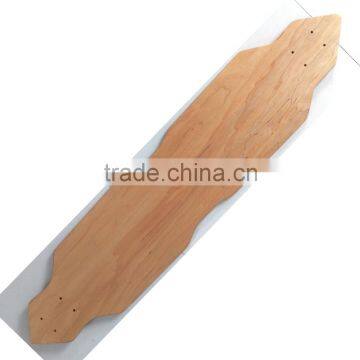 OEM wood Canadian maple or bamboo downhill sharp longboard deck model-016