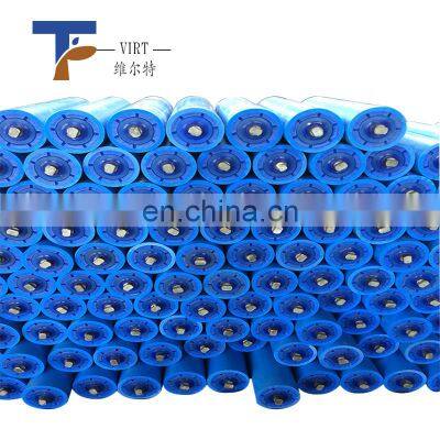 Conveyor belt plastic idler roller polines conveying equipment parts