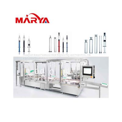 Marya China Supplier Pharmaceutical Machinery Aseptic Pre-filling And Sealing Syringe Machine with High Precision