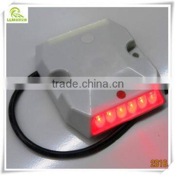 Road Safety Tunnel Lighting Road Marker 12pcs LED Waterproof Plastic Wired Road Stud