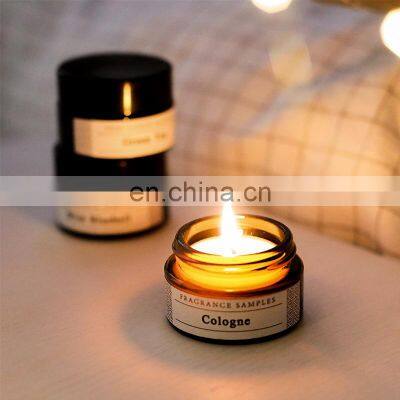 ENO Customized Packing Scented Candle Tester Small Size Travel Candle Take Away Fragrance Soynean Wax Scented Candles