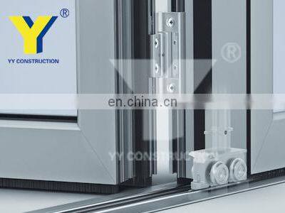 Hurricane Proof Water Proof Aluminium Double Glass Exterior bi Folding Doors photo-5