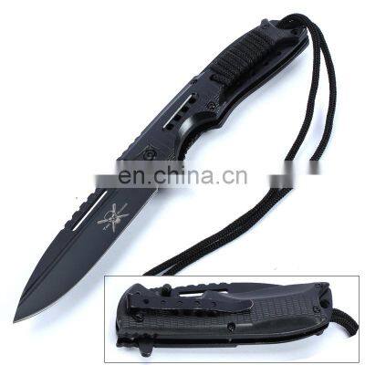 stainless steel folding tactical survival knife tools for camping hiking hunting rescue