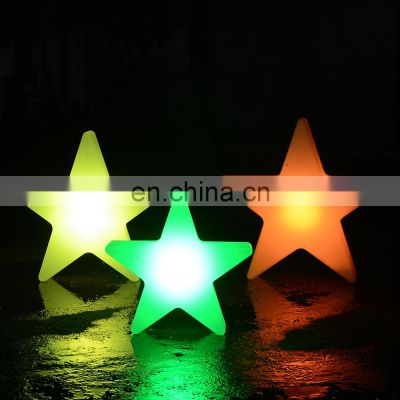 flashing Christmas star /Party solar lights outdoor star led rustic Christmas light for trees  glow in the dark