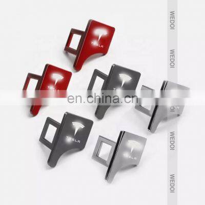 New Hot Sale Car Safety Seat Belt Buckle for Tesla 3Y Car Seat Belt High Quality Plug Seat Belt Lock Buckle Inter Accessories