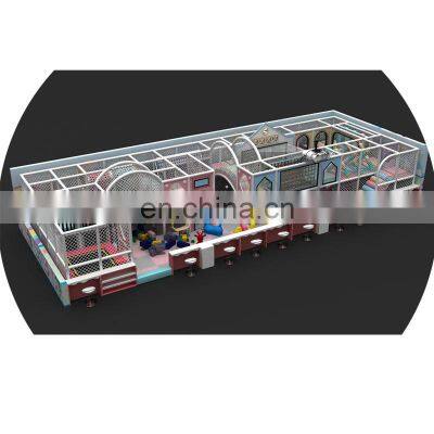 Colorful Children Amusement Park Equipment Commercial Soft Plastic House Indoor Playground