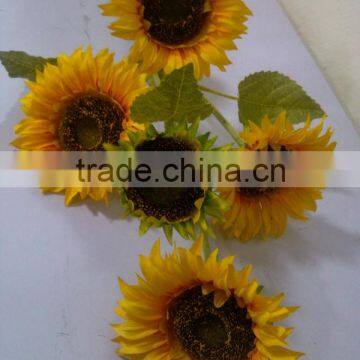 Artificial blossom sun flower