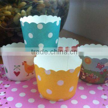Emerald Green Polka Dot Cake Muffin Baking Cups photo-4