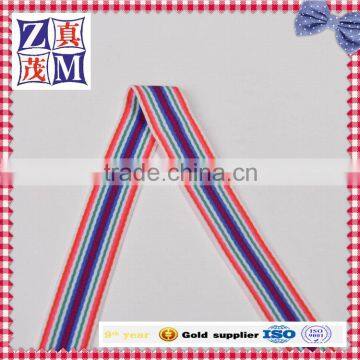 colorful decorative apparel inelastic ribbon