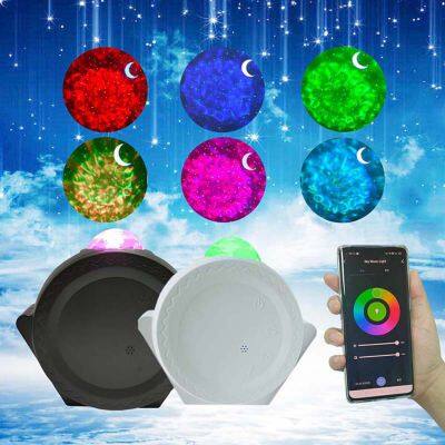 Smart Light App Tuya Star 3 in 1 Galaxy Projector Alexa Voice Control Nebula Starry Moon Star Projector App for bedroom