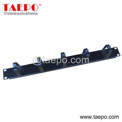 Sample Free 5 rings 1U rackmount Metal network cable wire management from China Factory TAEPO