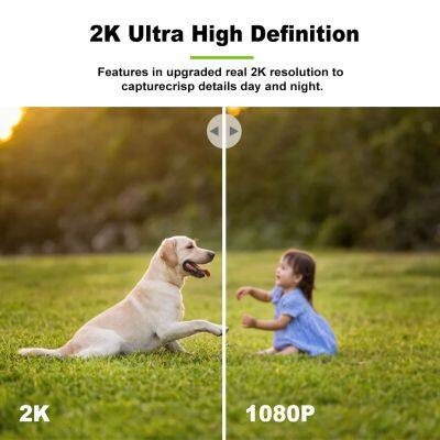 Ringsee 2K Solar-powered Security Camera Wireless Outdoor Full Color Vision for Smart Home photo-3