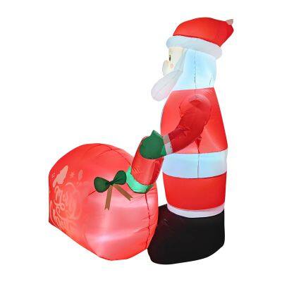 Christmas Decoration With Santa Inflatable – Perfect for Xmas Decor photo-5