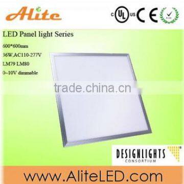 UL cUL DLC Approved 0-10V Dimmable china led panel