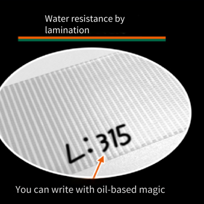 Trusco Fluororesin White Adhesive Tape Tfj-13-50-5m for Preventing Damage to Conveyed Items photo-3