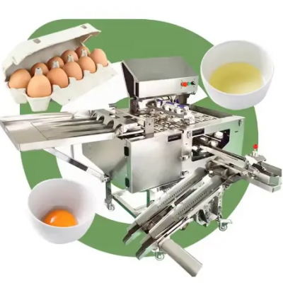 Egg Cracking Machine With Egg White and Yolk Separator