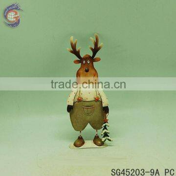 winter metal reindeer home decorative craft