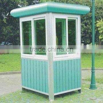 Prefab outdoor metal kiosk sentry box/prefab outdoor metal container sentry box / prefabricated houses sentry box