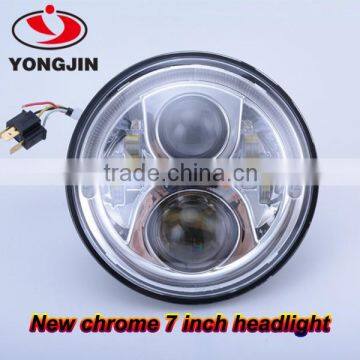 Harley motorcycles led headlight 7 inch Led motorcycle headlight 7 harley