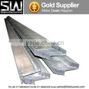 Cold Bending Z Beam Steel Sheiving With Perforated Holes photo-6