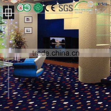 Modern Striped Printed Wall To Wall Carpets Hotel Use