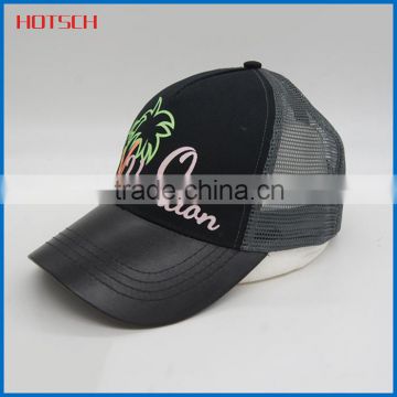 100% cotton 3D embroidery trucker mesh cap and hats