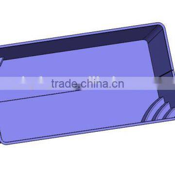 2016 NEW Rectangle Inground FRP Fiberglass Swimming Pool Quality Choice Most Popular photo-5