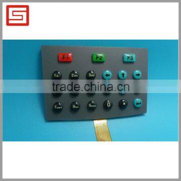 Rubber keypad with Soft line switch