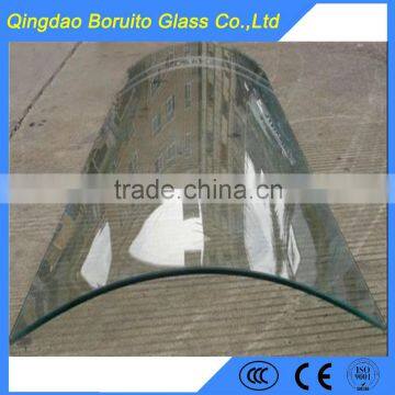 High quality solid curve tempered glass price