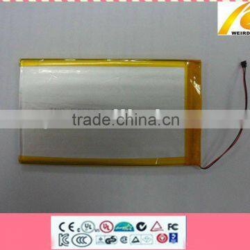 3.7v li-ion battery for mid tablet PC