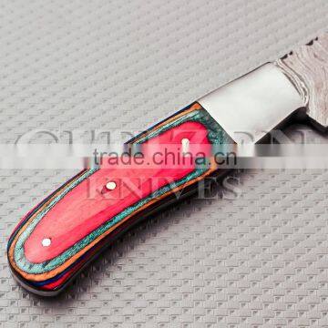 CITIZEN KNIVES, BEAUTIFUL CUSTOM HAND MADE DAMASCUS STEEL HUNTING KNIFE photo-6