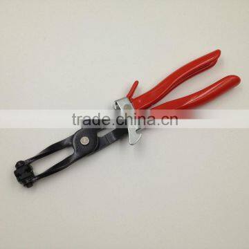 Professional Hand Tool 11" Steel Curved Hose Clamp Pliers