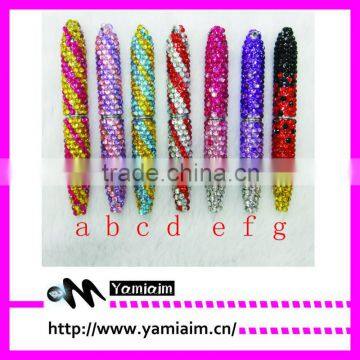 fashion rhinestone pen rhinestone stylus pen