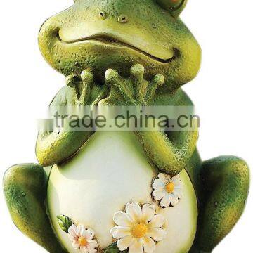 Joseph Studio 65904 Tall Frog Sitting Up Garden Statue 9.5-Inch