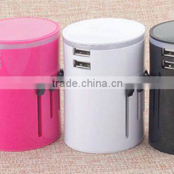 (110128) Best Promotional Gift International Universal Travel Adapter With Usb Port Quality Choice