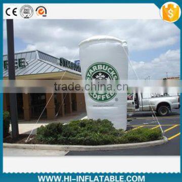 2015 Hot sale inflatable coffee cup,inflatable replicas model,inflatable model for advertising/inflatable cup model