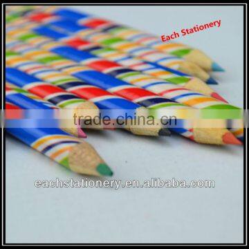 7Inches Plastic Mantle Pencil Heat Transfer Wooden Colored Pencil