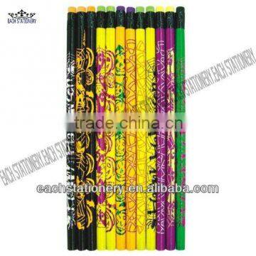 7"Hb Drawing Wooden Gift Pencil With Color Eraser