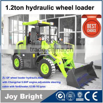 1.2ton wheel loader with cabin CE