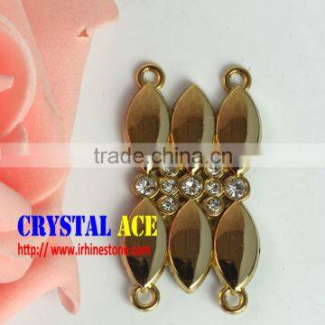 Wholesale bikini gold connector, chain strass bikini connector For Swimming Wear Bikini Decoration