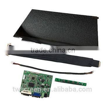 12.5-inch TFT LCD Panel with Driver Board, eDP inputs for Industrial Control System